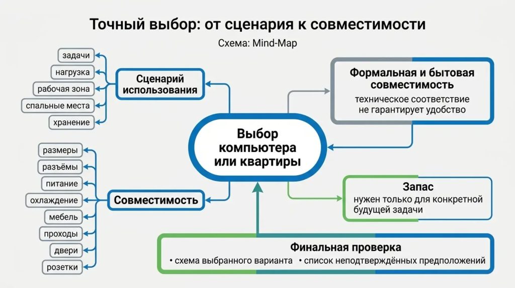 Точный выбор: от сценария к совместимости